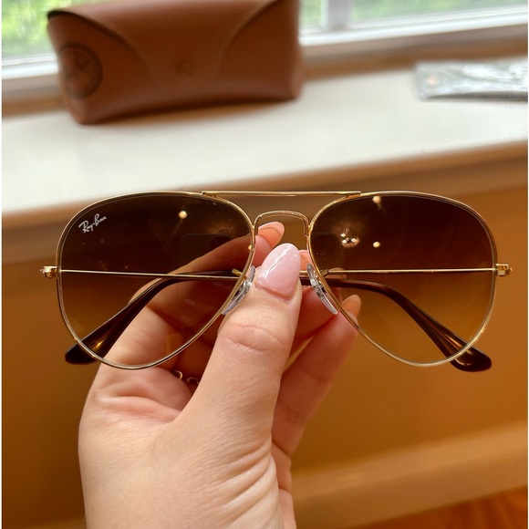 Aviator Gradient Ray Ban Sunglasses main image 9